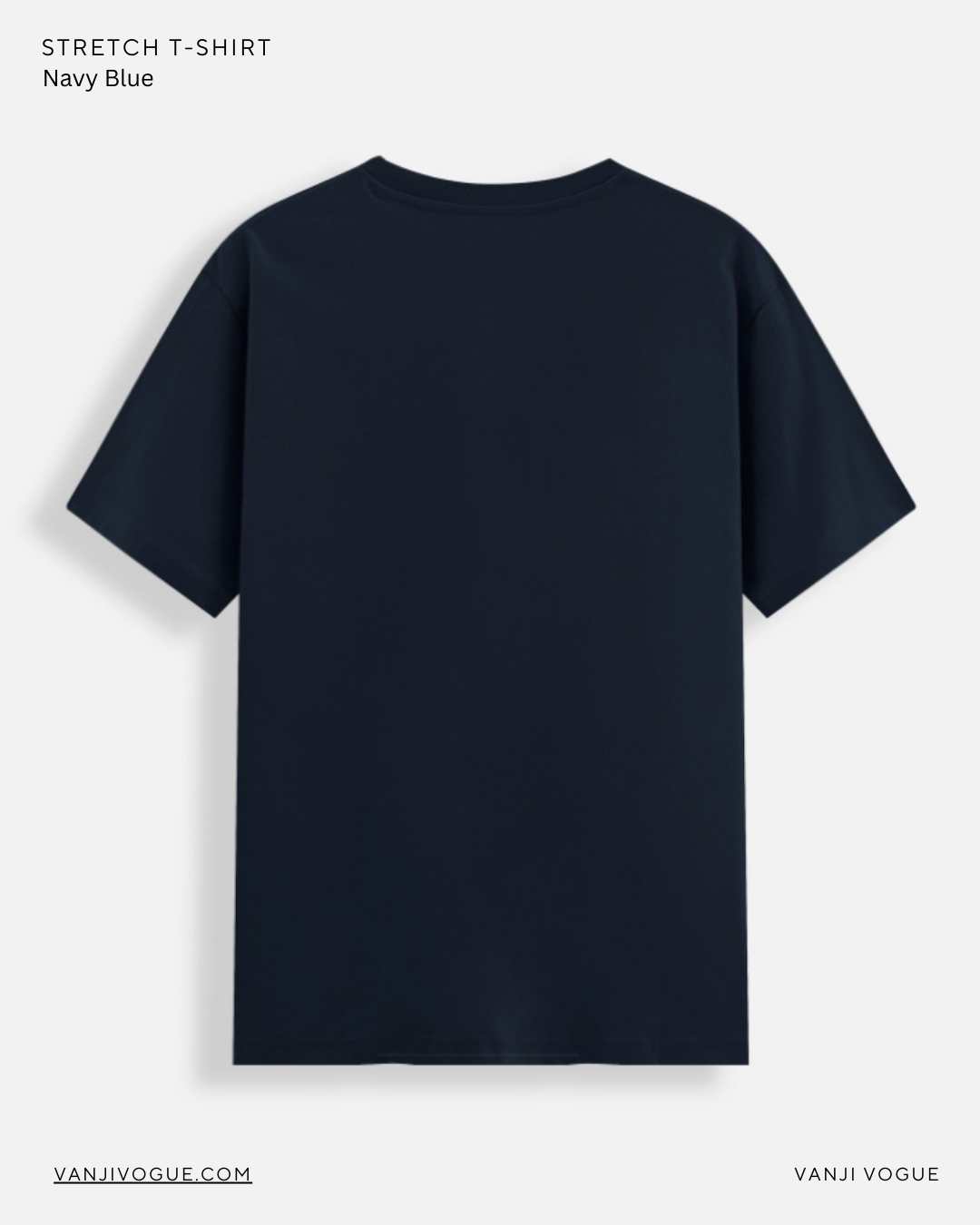 Unisex Stretch T-shirt-Navy Blue