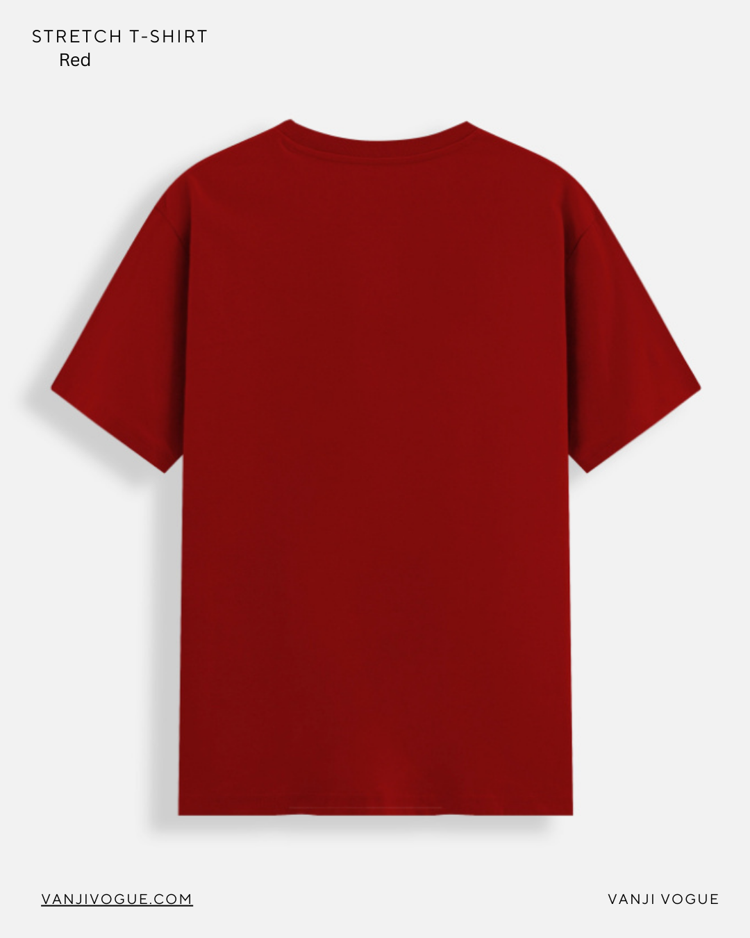 Unisex Stretch T-shirt-Red
