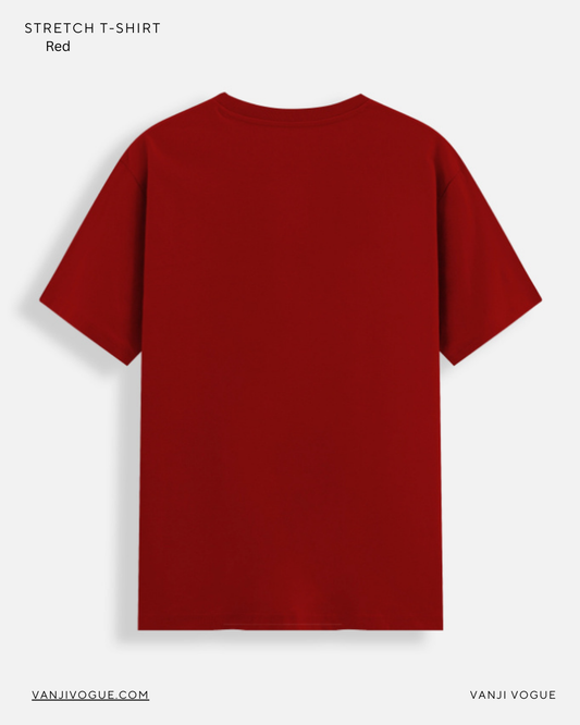 Unisex Stretch T-shirt-Red