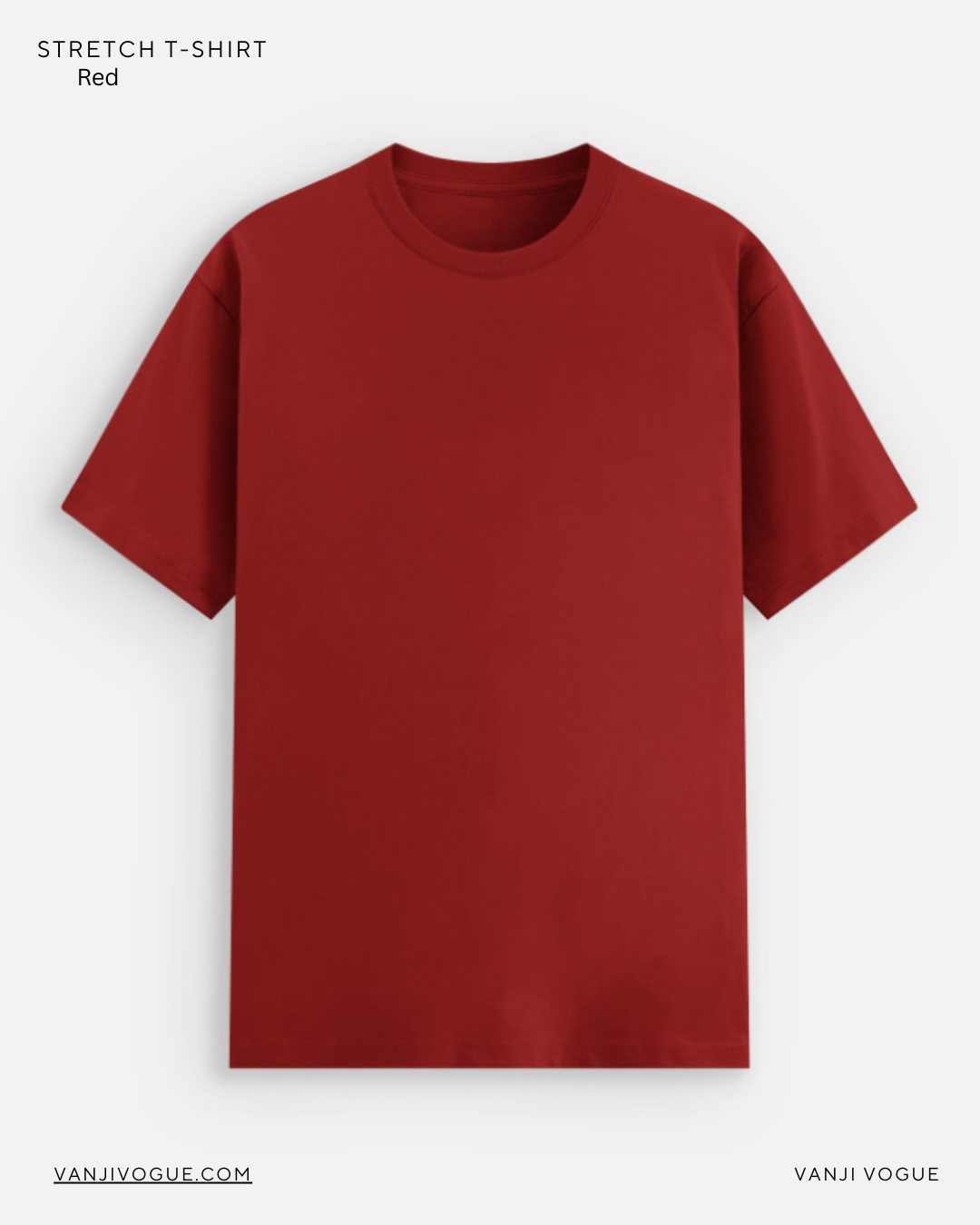 Unisex Stretch T-shirt-Red