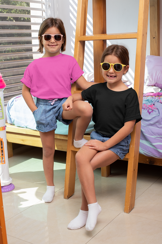 Girl's Crew Neck T-Shirt