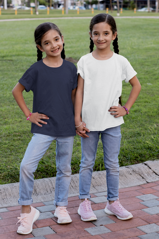 Girl's Crew Neck T-Shirt